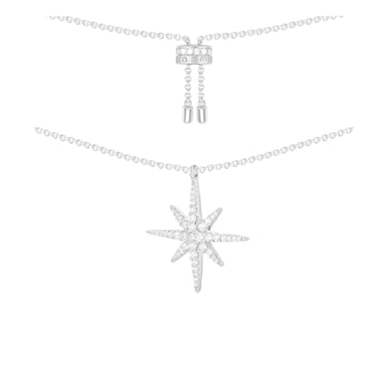 APM 六芒星银质项链