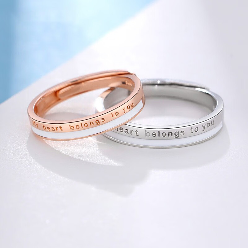 银千惠 999纯银戒指