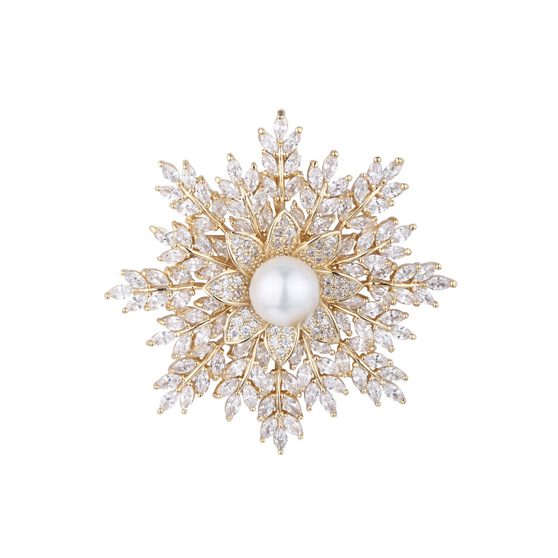 唐后经典简约胸针