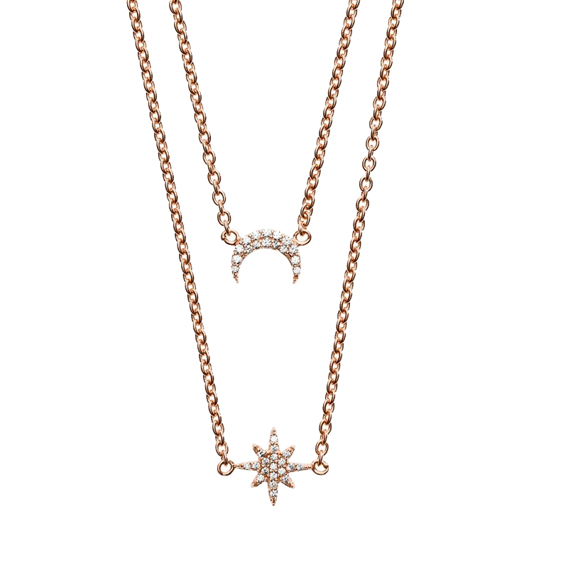 阿玛尼 双层项链