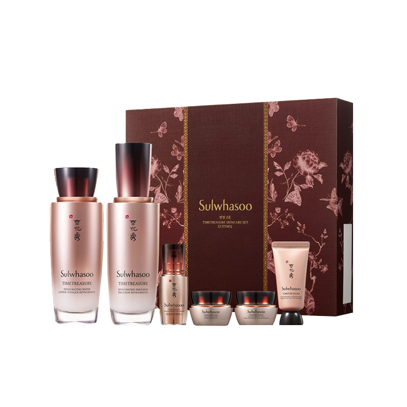 雪花秀 秘时臻金水乳护肤套装