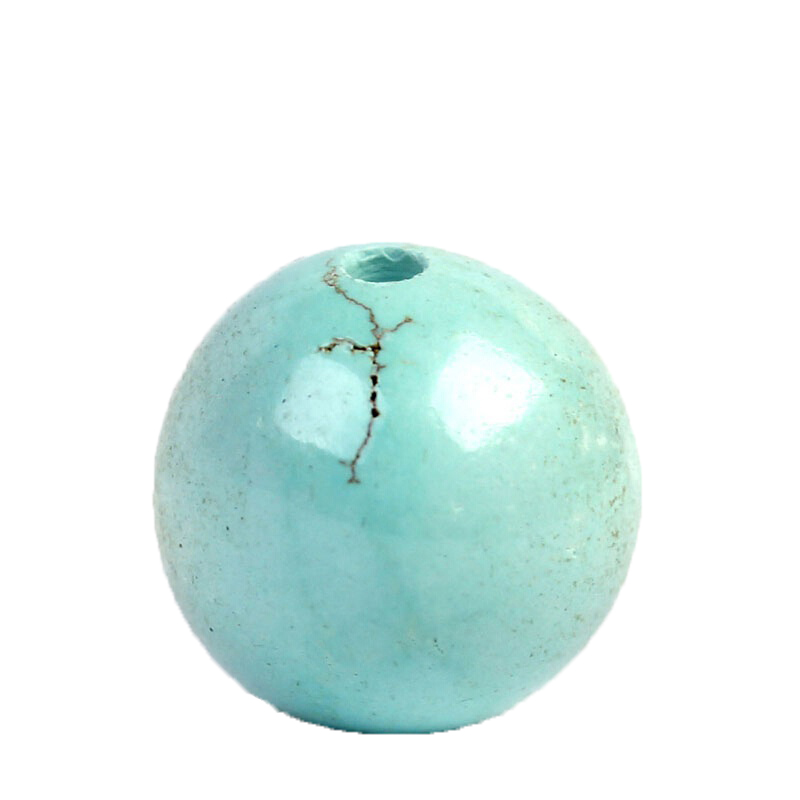 彩荷 绿松石圆珠