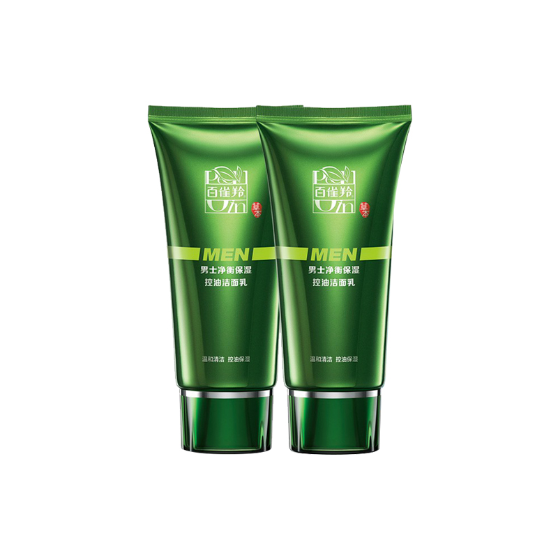 百雀羚 净衡保湿控油男士洁面乳