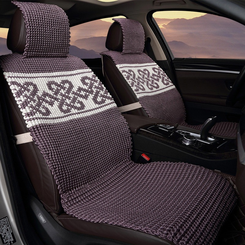 恒源祥 冰丝手编 汽车座垫