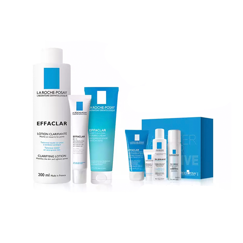 理肤泉 清痘净肤套装礼盒