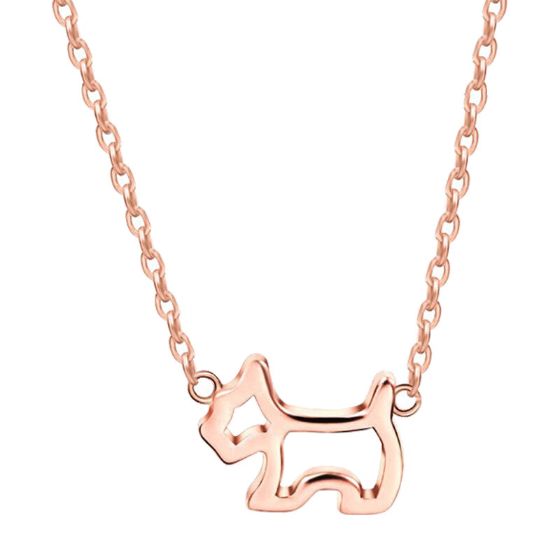 AGATHA 925银镂空项链