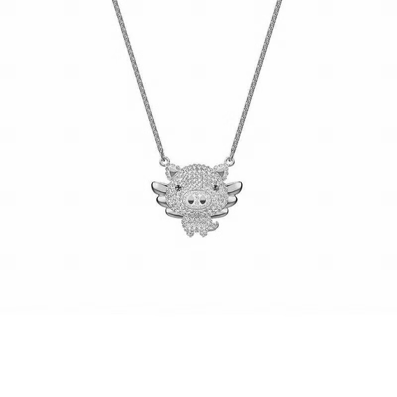 施华洛世奇 萌趣飞猪项链