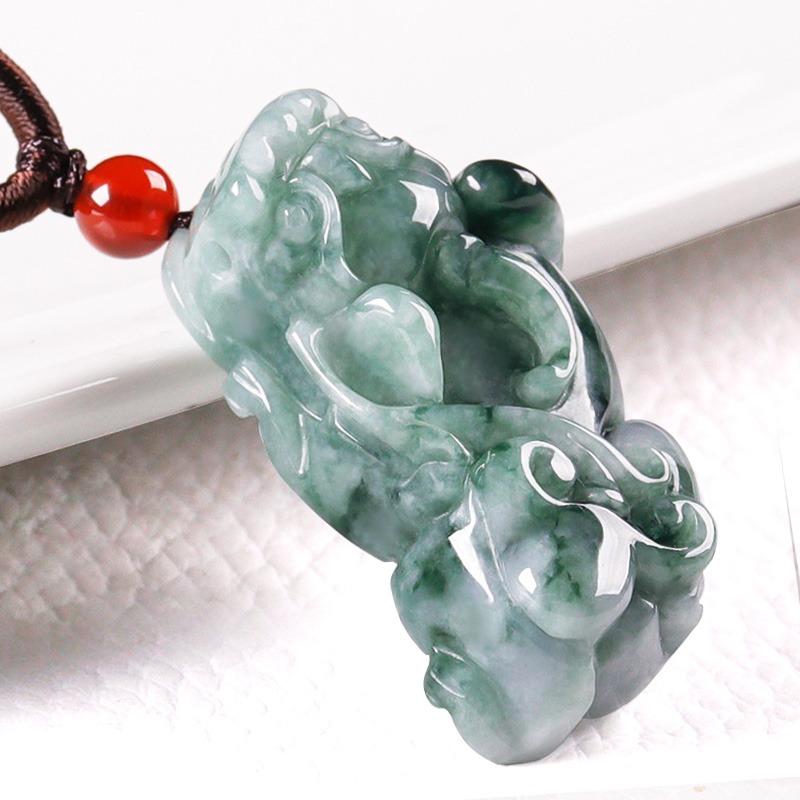 王翠玉器 冰糯种手工 吊坠