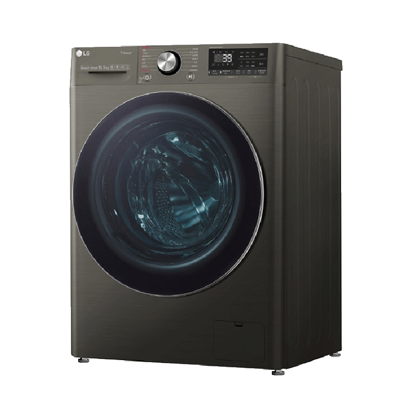LG 钢钻玻璃门板洗衣机