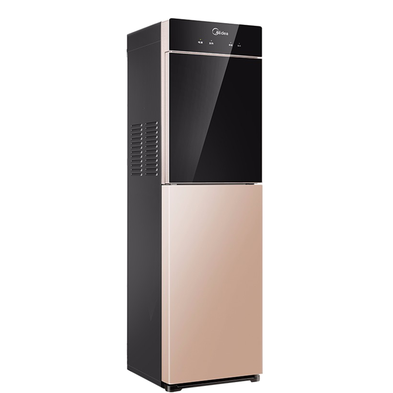 美的 钢化玻璃门饮水机