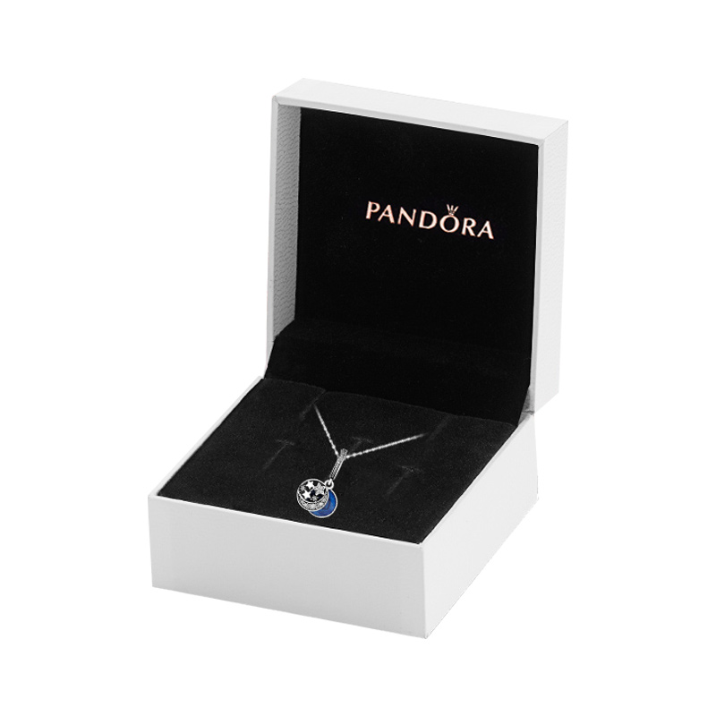 潘多拉925银星海之辰项链礼盒