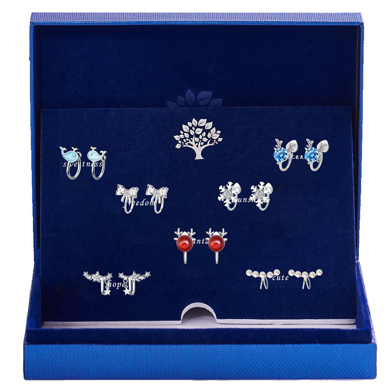 缔晶 无耳洞耳饰