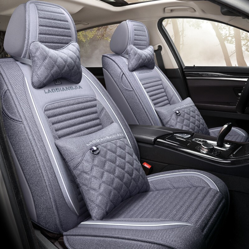 老垫家 全包亚麻座垫