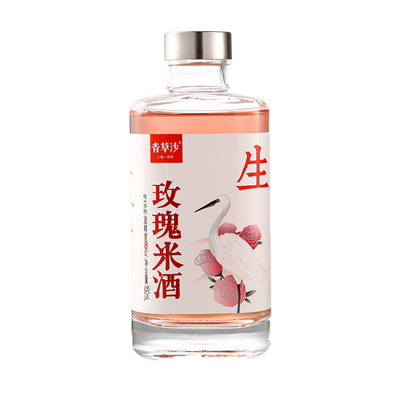 青草沙 天然玫瑰米酒