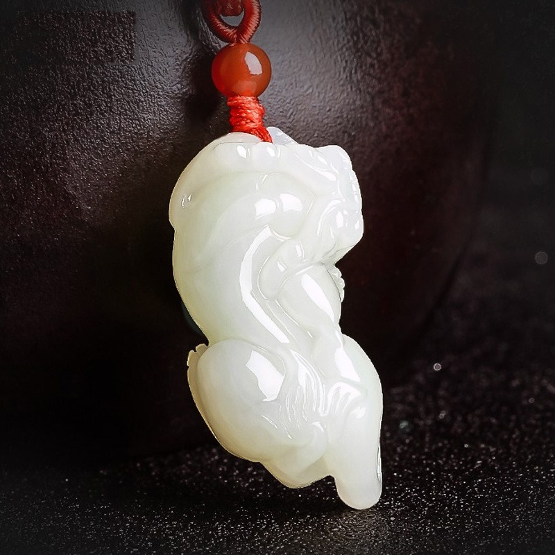 吉照堂 和田玉貔貅 吊坠