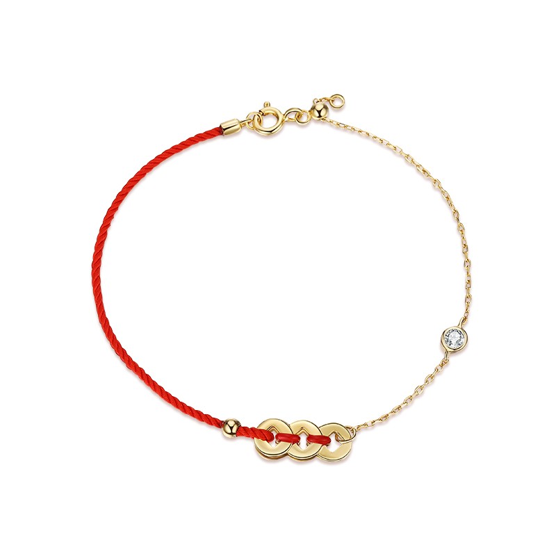 johnsongem 铜钱手链