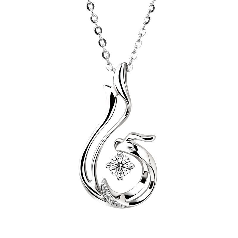 JOLEE 钻石凤凰项链