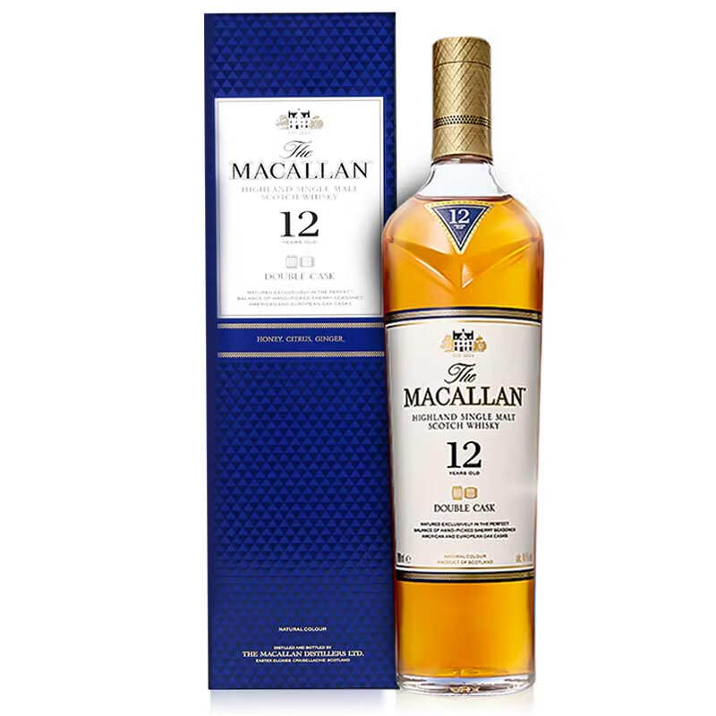 麦卡伦 12年蓝钻威士忌