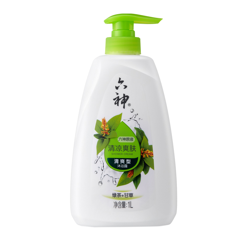 六神 清凉爽肤沐浴露