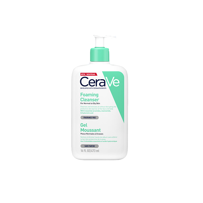 CeraVe 泡沫净颜洁面啫喱