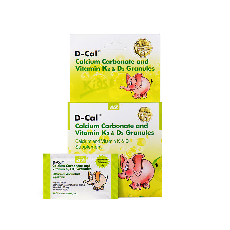 迪巧 婴幼儿 碳酸钙颗粒剂