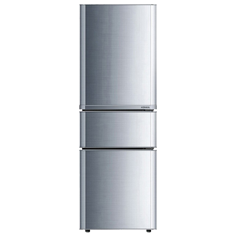 康佳 节能保鲜静音三门冰箱