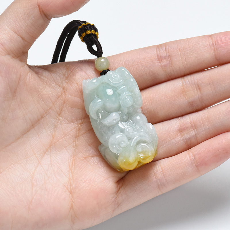 凤禧 翡翠貔貅 吊坠