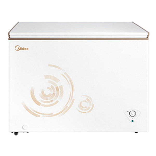 美的低霜存储冷柜