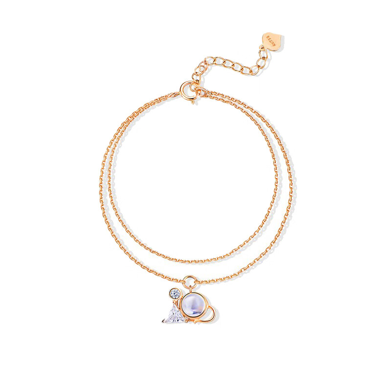 爱的约定 小老鼠双层手链