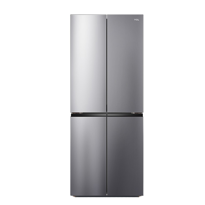 TCL 纤薄十字对开门冰箱