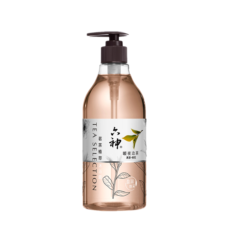 六神 黑茶精华 沐浴露