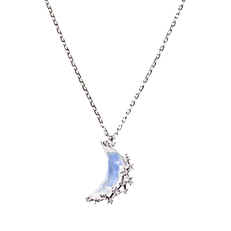 伊黛儿 月牙 项链