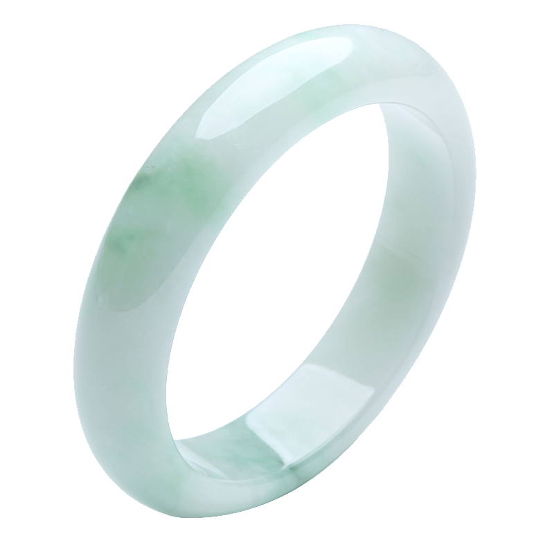 印象眸 宽边翡翠手镯