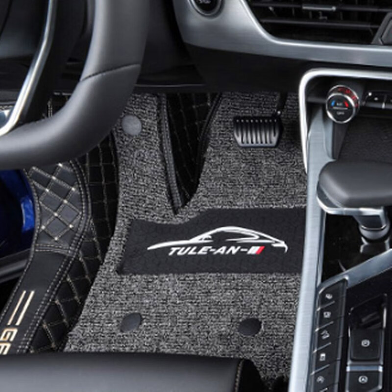 梦选 纯色钻石纹脚垫