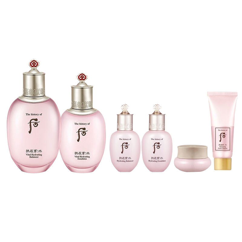 后 细致毛孔保湿护肤套装