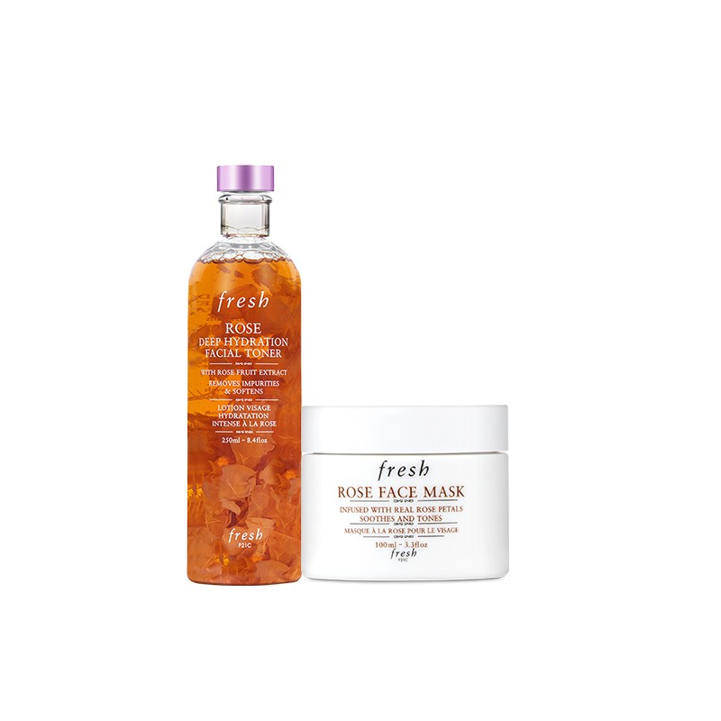 馥蕾诗 玫瑰密集补水套装