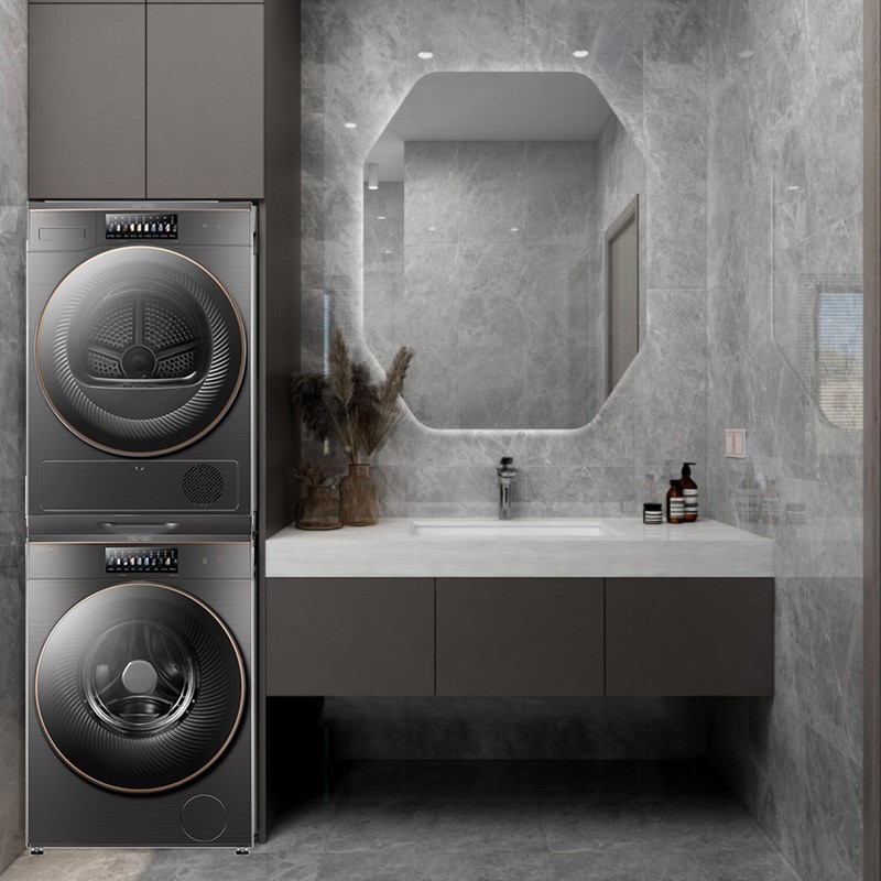 COLMO 上下叠放洗烘套装