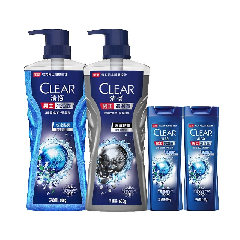 清扬 微米级清洁沐浴露