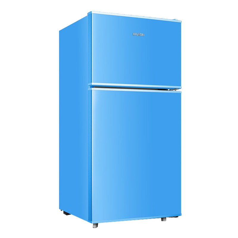 现代 健康节能双门冰箱