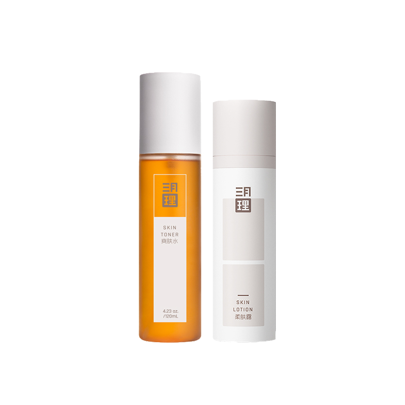 三月理 补水保湿控油套装