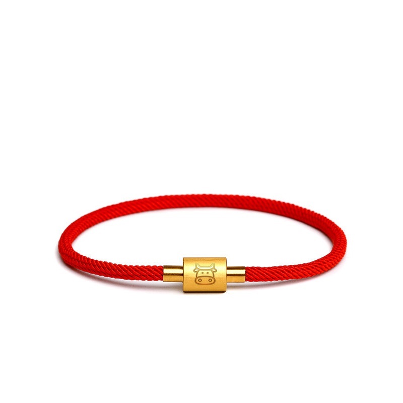 黛洛奇 生肖牛编织手绳