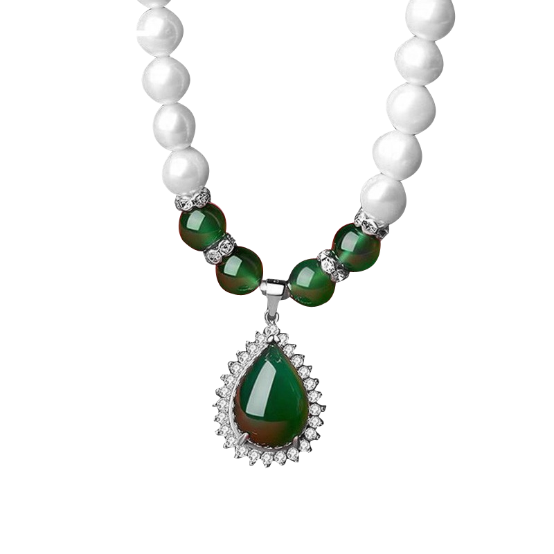N2it 玉髓 项链