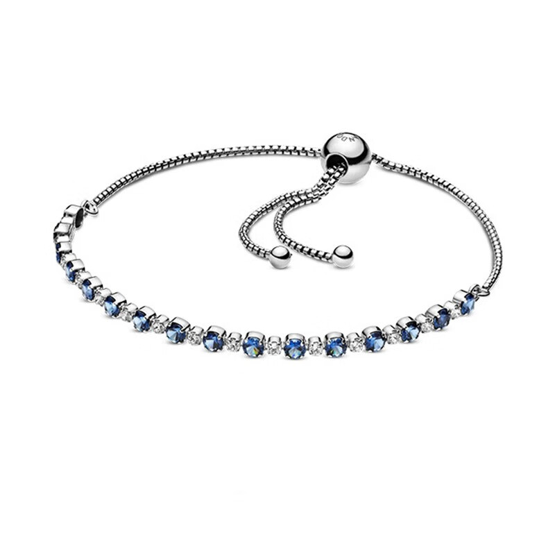 潘多拉银蓝色手链