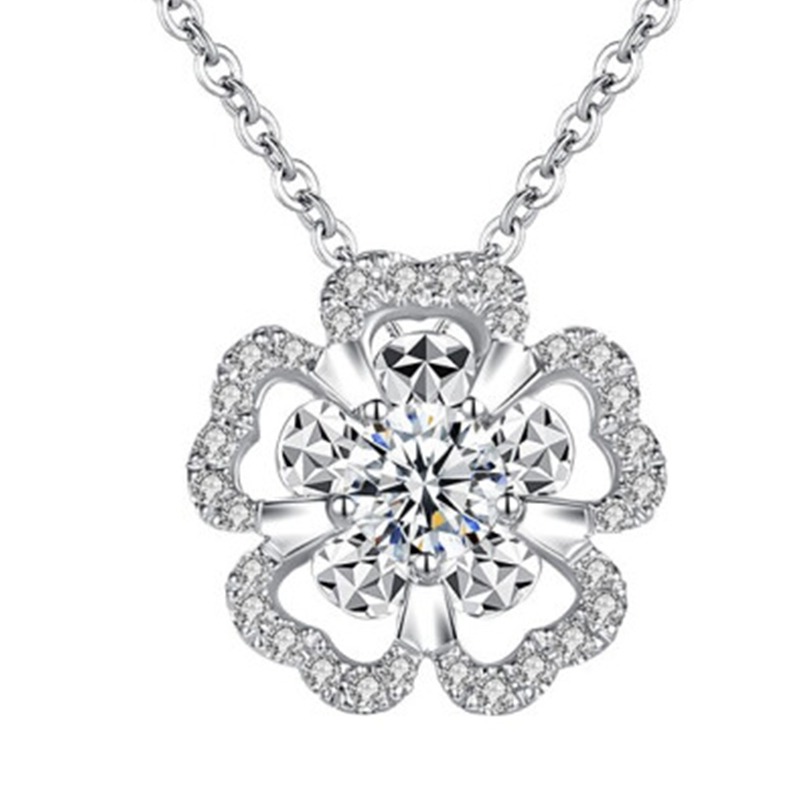 宝拉布菲 18K金四叶草 项链