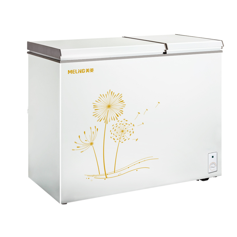 美菱 双温双箱冰柜