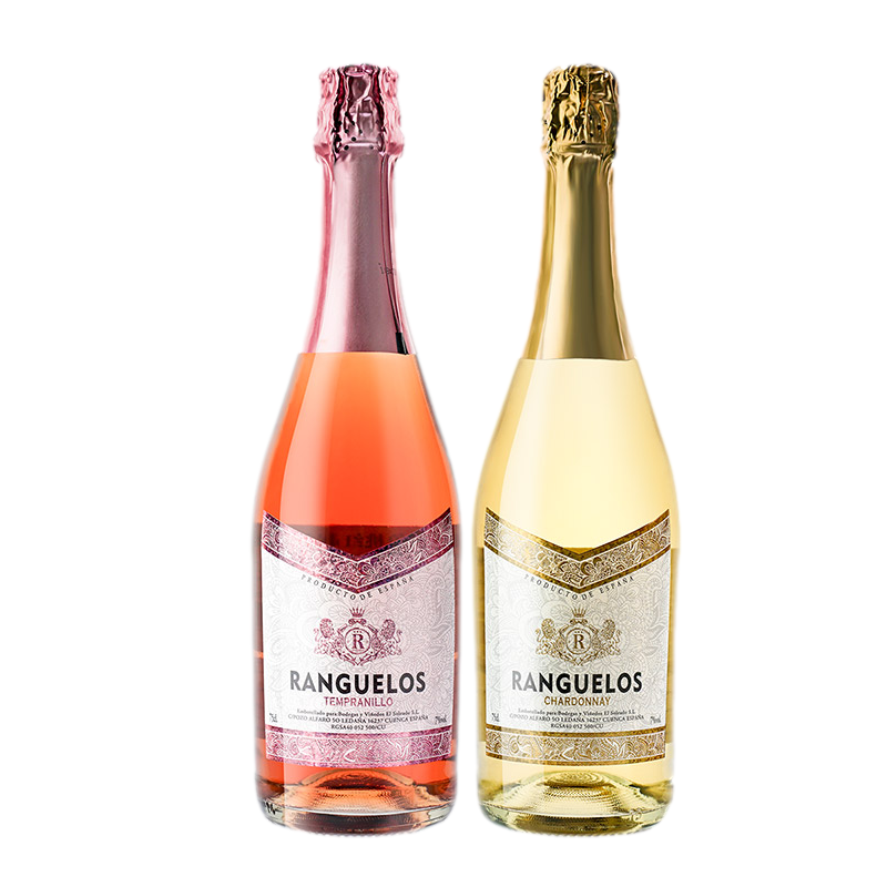 朗克鲁 桃红白起泡酒