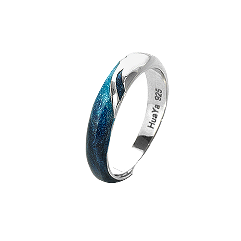 花芽 撞色 戒指