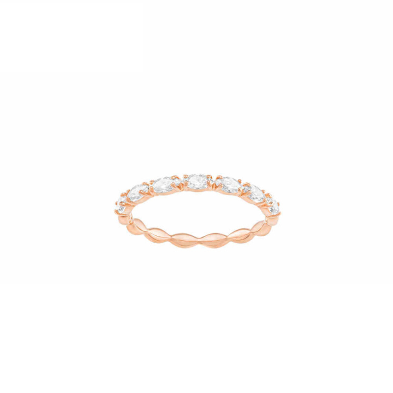 施华洛世奇 镀玫瑰仿水晶戒指