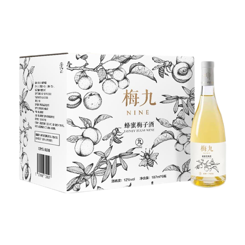 梅九 低温发酵蜂蜜梅子酒
