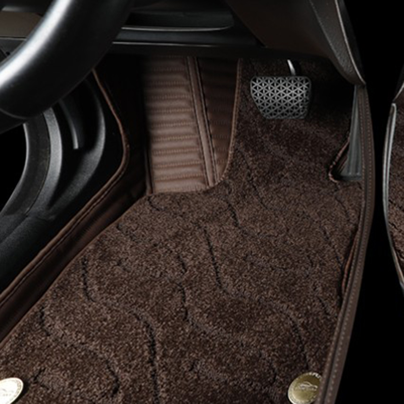 梦多福 双层真皮脚垫